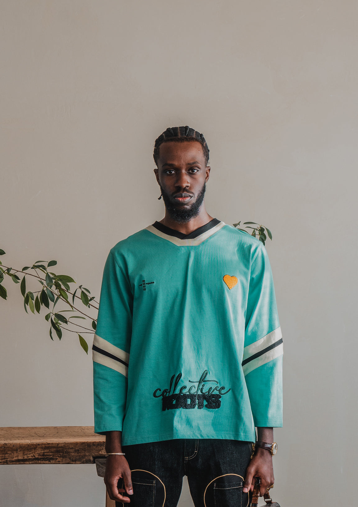 CollectiveRoots Two-Tone Jersey by OneImpulse – view 2