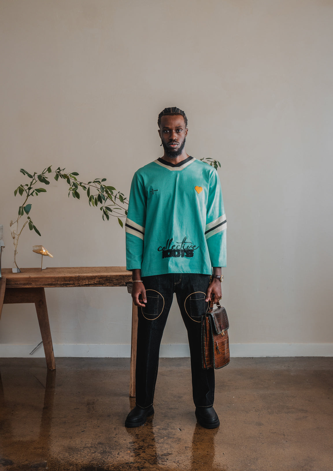 CollectiveRoots Two-Tone Jersey by OneImpulse – view 3